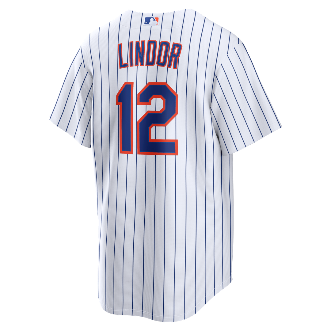 New York Mets Francisco Lindor | Nike White Home Replica Jersey
