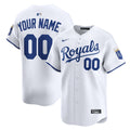 Kansas City Royals | Nike White Home Limited Custom Jersey