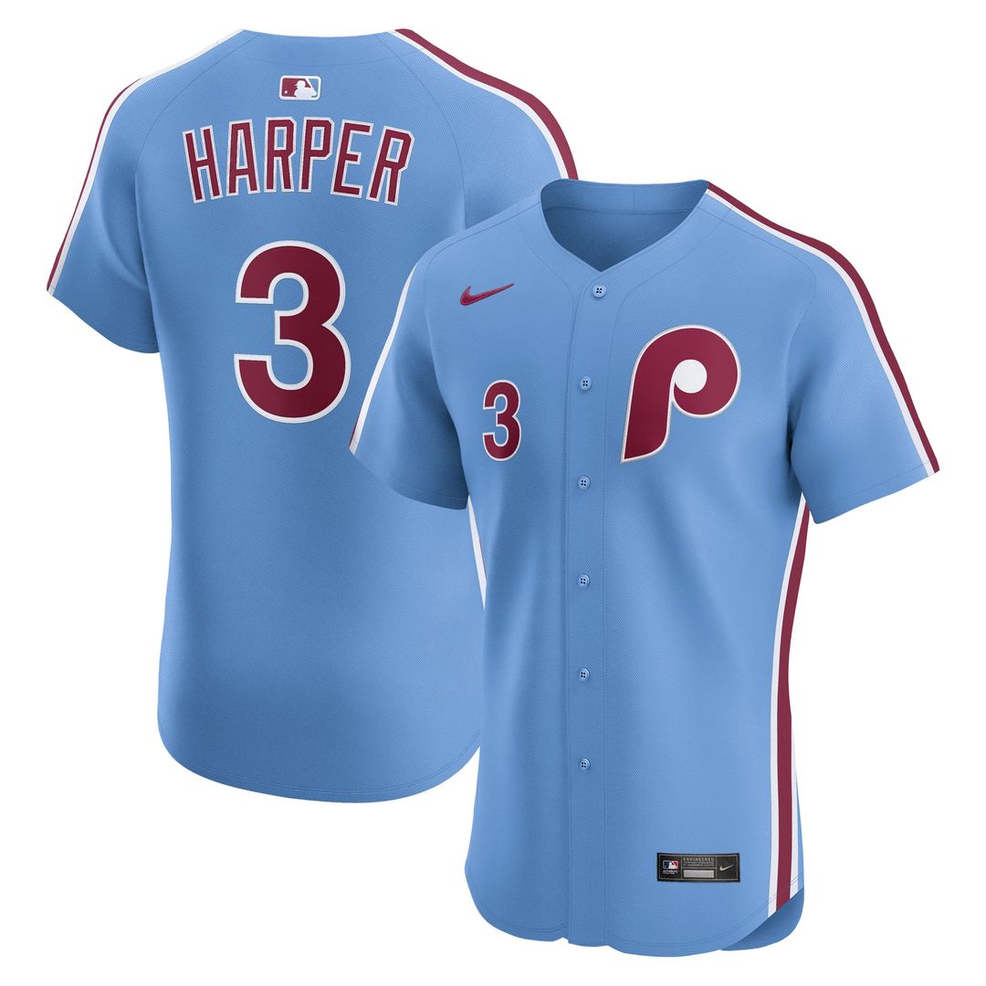 Philadelphia Phillies Bryce Harper | Nike White Home Elite Jersey