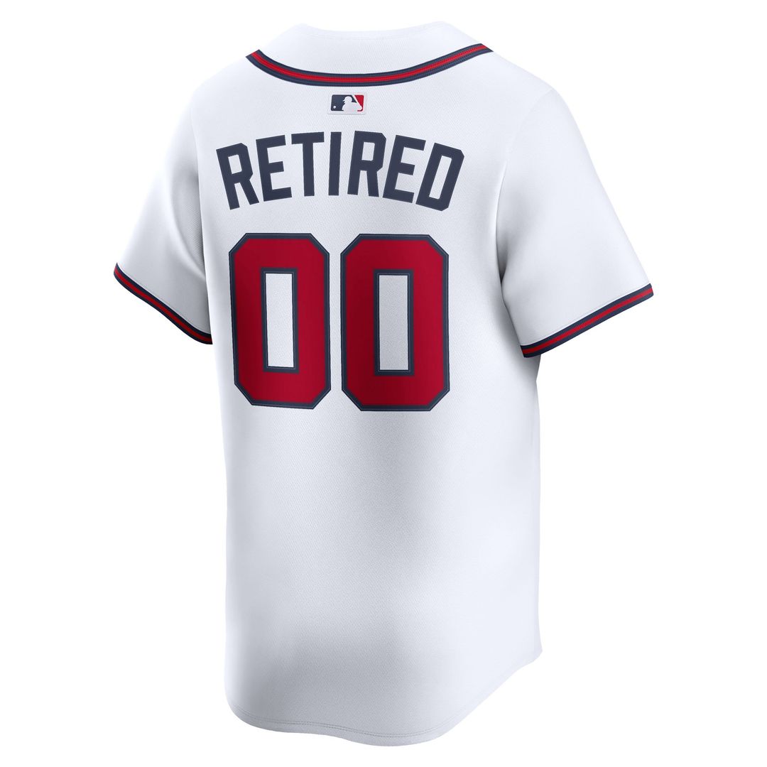 Atlanta Braves | Nike White Home Limited Pick-A-Player Retired Roster Jersey
