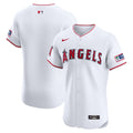 Los Angeles Angels | Nike White Home Elite Patch Jersey