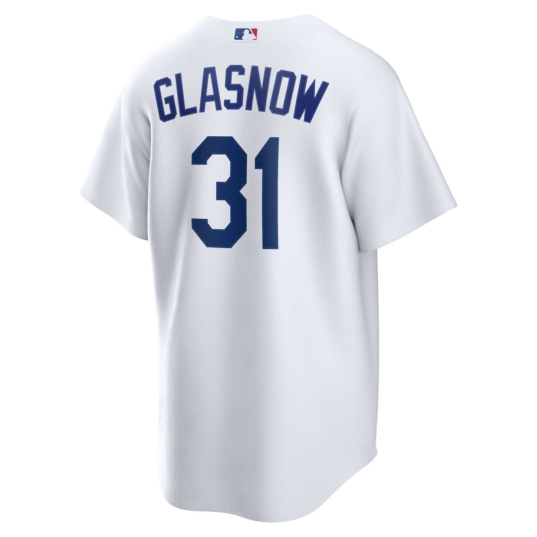 Los Angeles Dodgers Tyler Glasnow | Nike White Home Replica Jersey