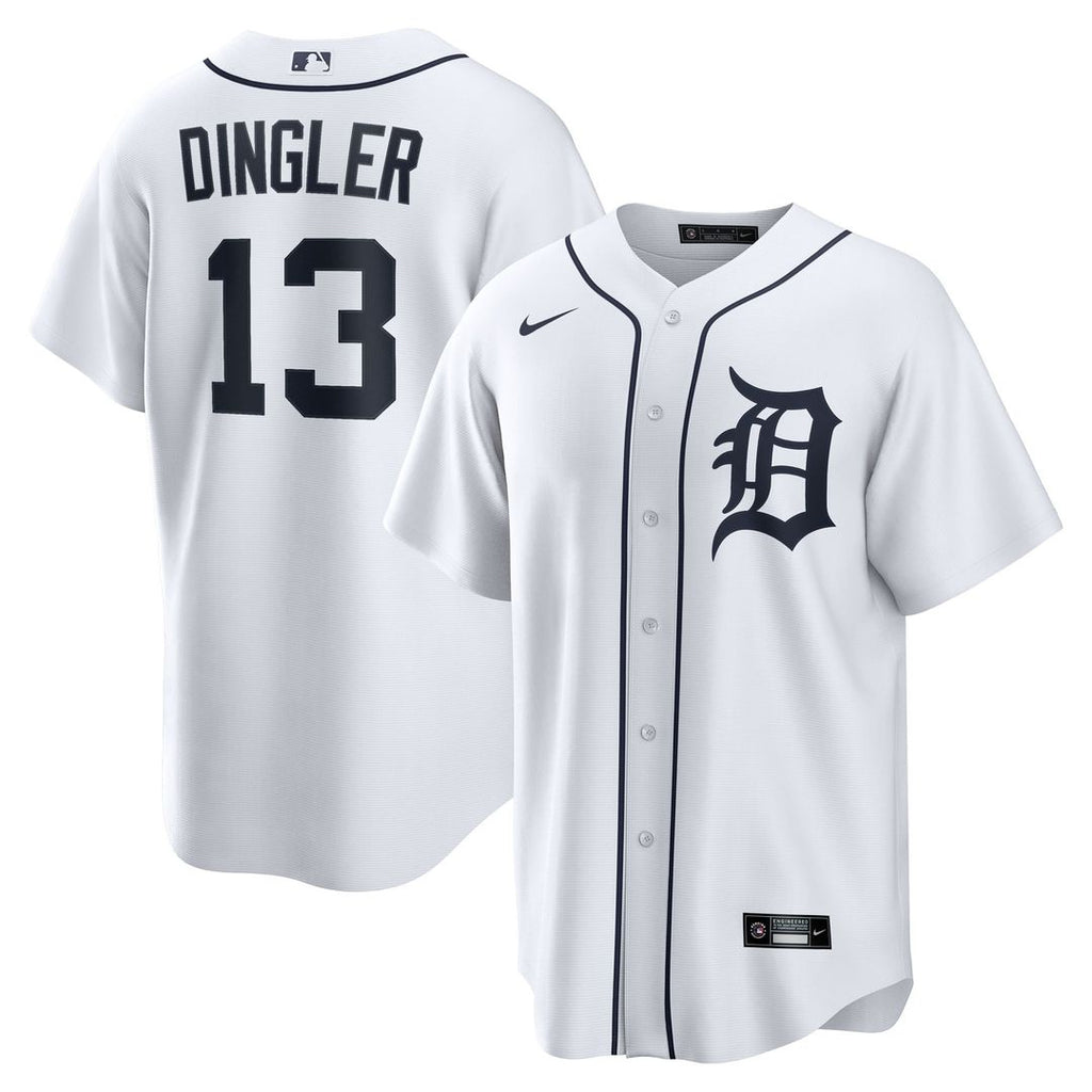Detroit Tigers Dillon Dingler | Nike White Home Replica Jersey