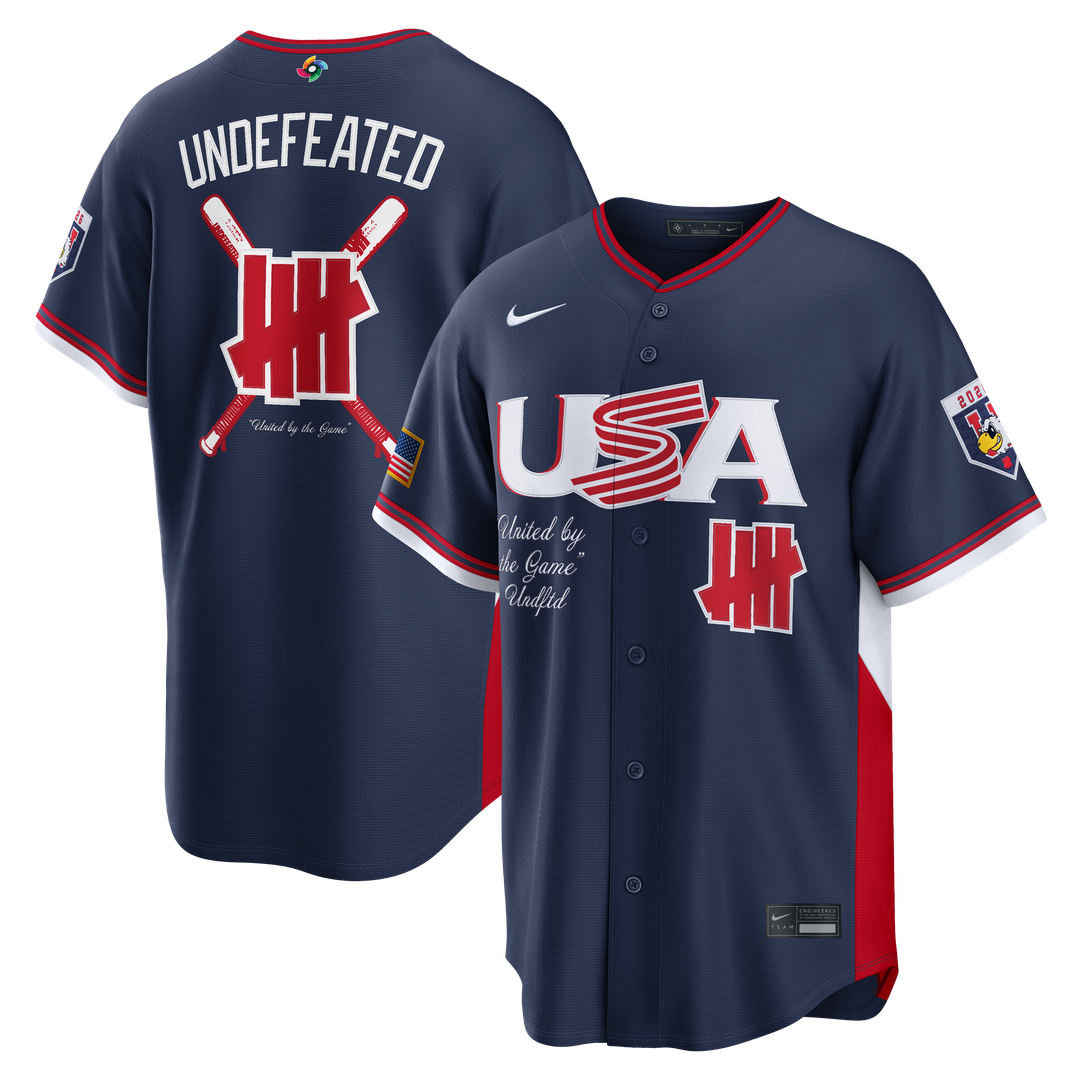 USA Baseball | Nike x Undefeated Navy 2026 World Baseball Classic Stadium Jersey