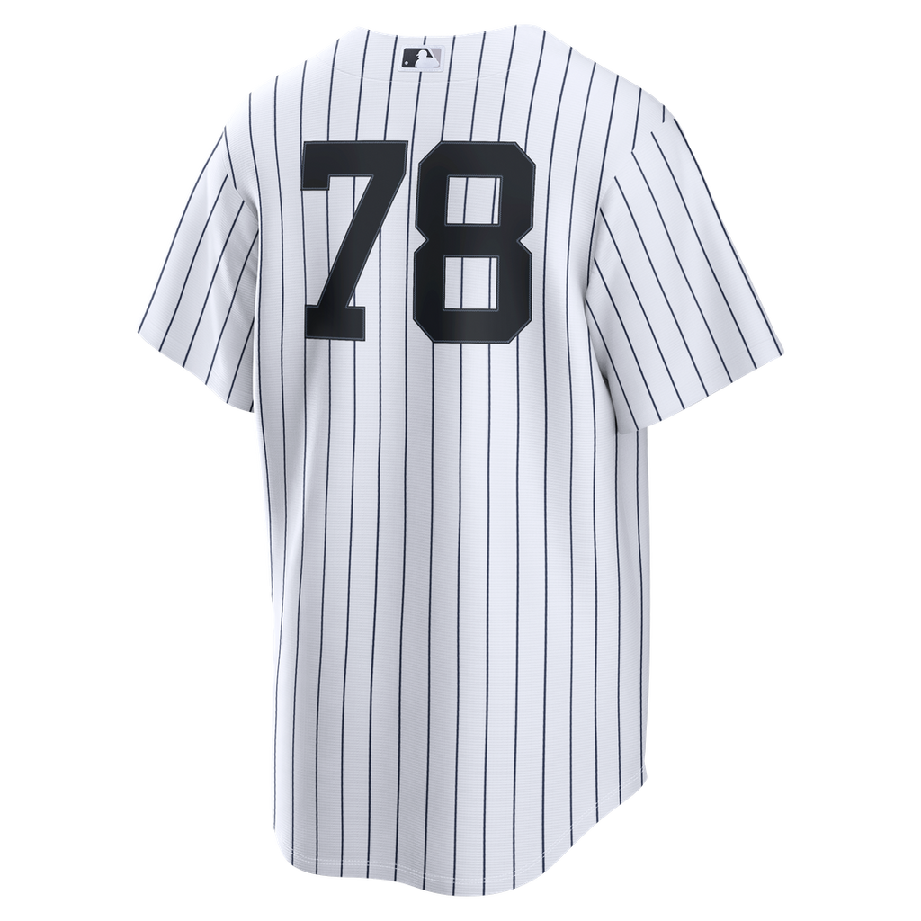 New York Yankees Spencer Jones | Nike White Home Replica Jersey