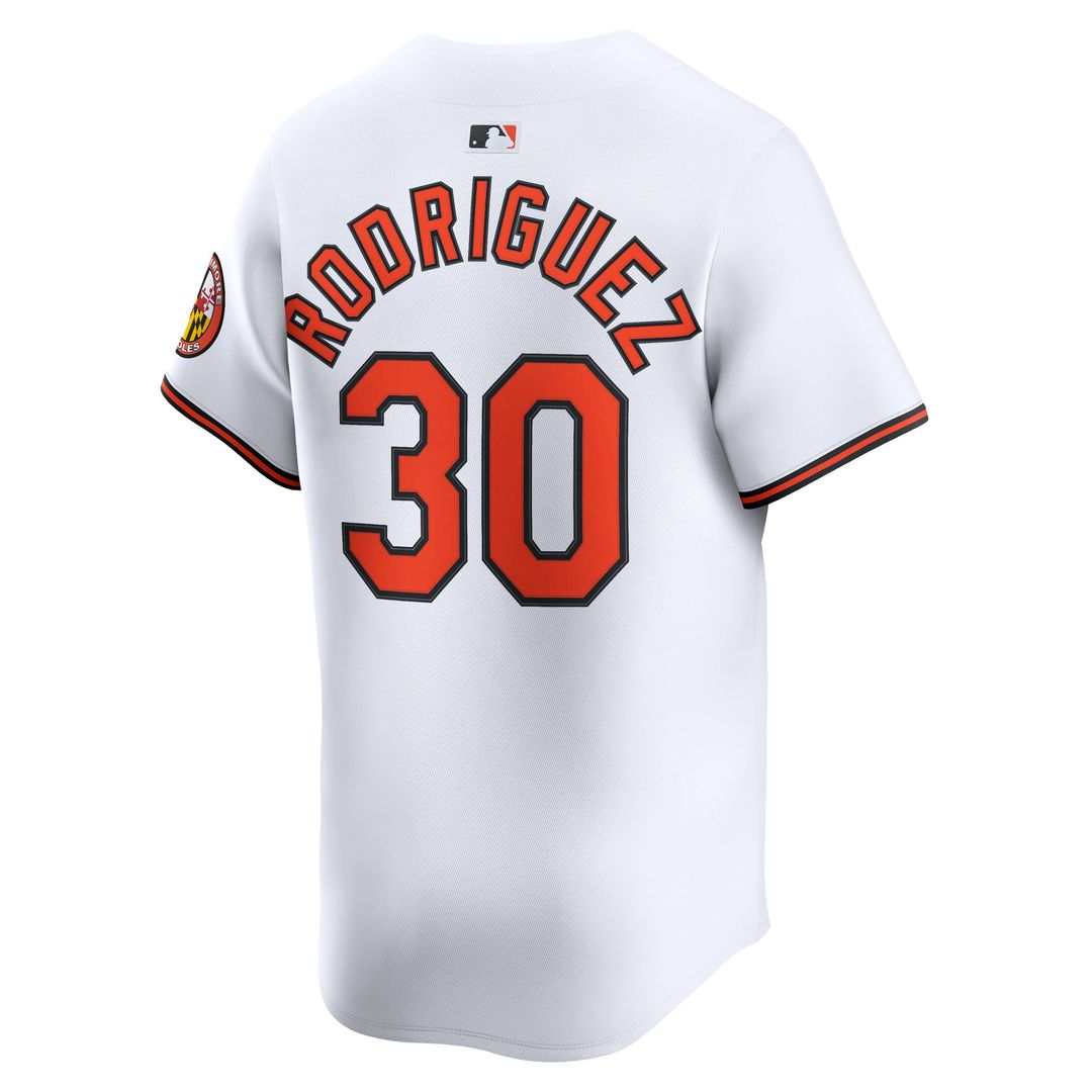 Baltimore Orioles Grayson Rodriguez | Nike White Home Limited Player Jersey