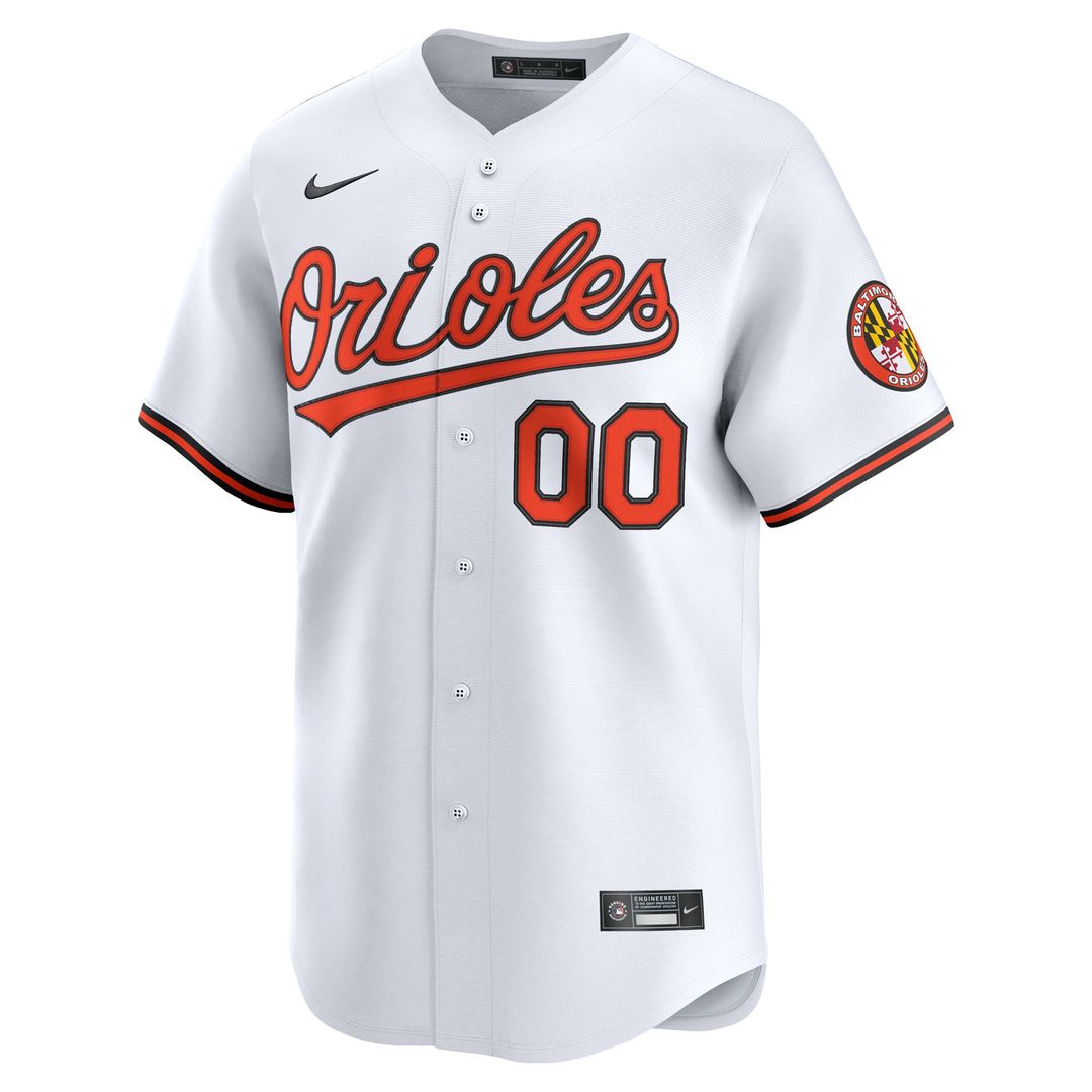Baltimore Orioles | Nike White Home Limited Pick-A-Player Retired Roster Jersey