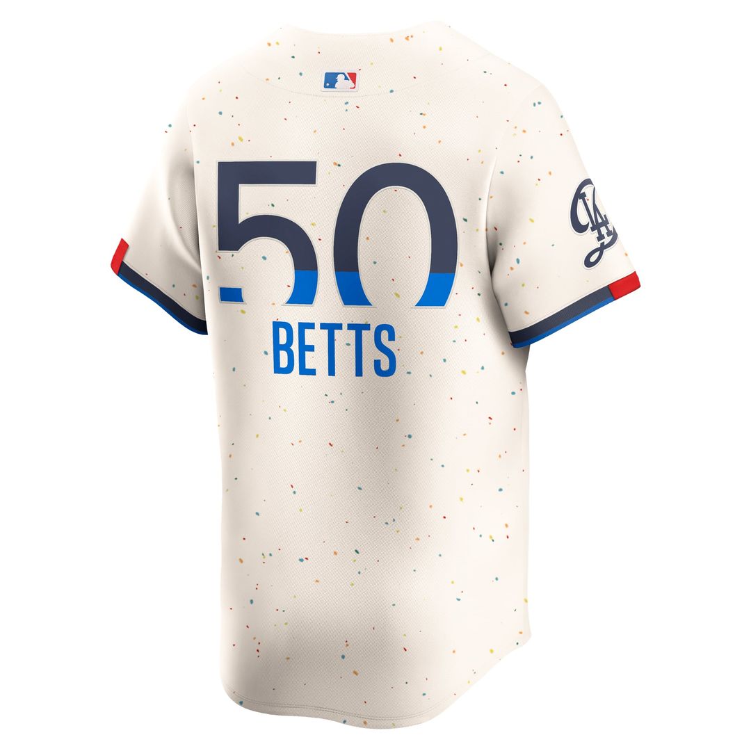 Los Angeles Dodgers Mookie Betts | Nike Cream City Connect Limited Player Jersey