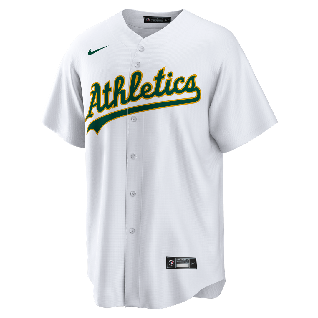 Athletics Jeff McNeil | Nike White Home Replica Jersey