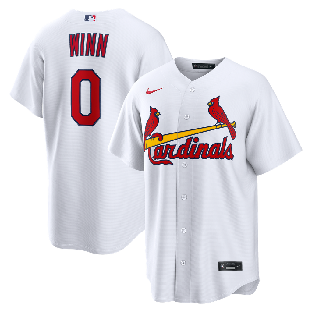 St. Louis Cardinals Masyn Winn | Nike White Home Replica Jersey