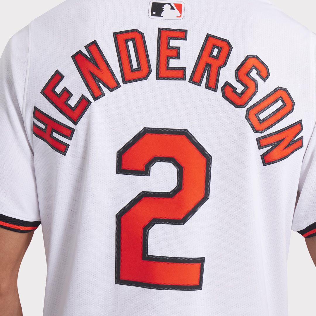 Baltimore Orioles Gunnar Henderson | Nike White Home Limited Player Jersey