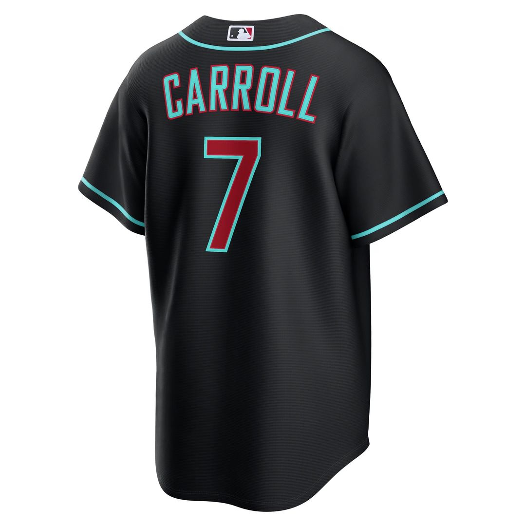 Arizona Diamondbacks Corbin Carroll | Nike Black Alternate Replica Jersey