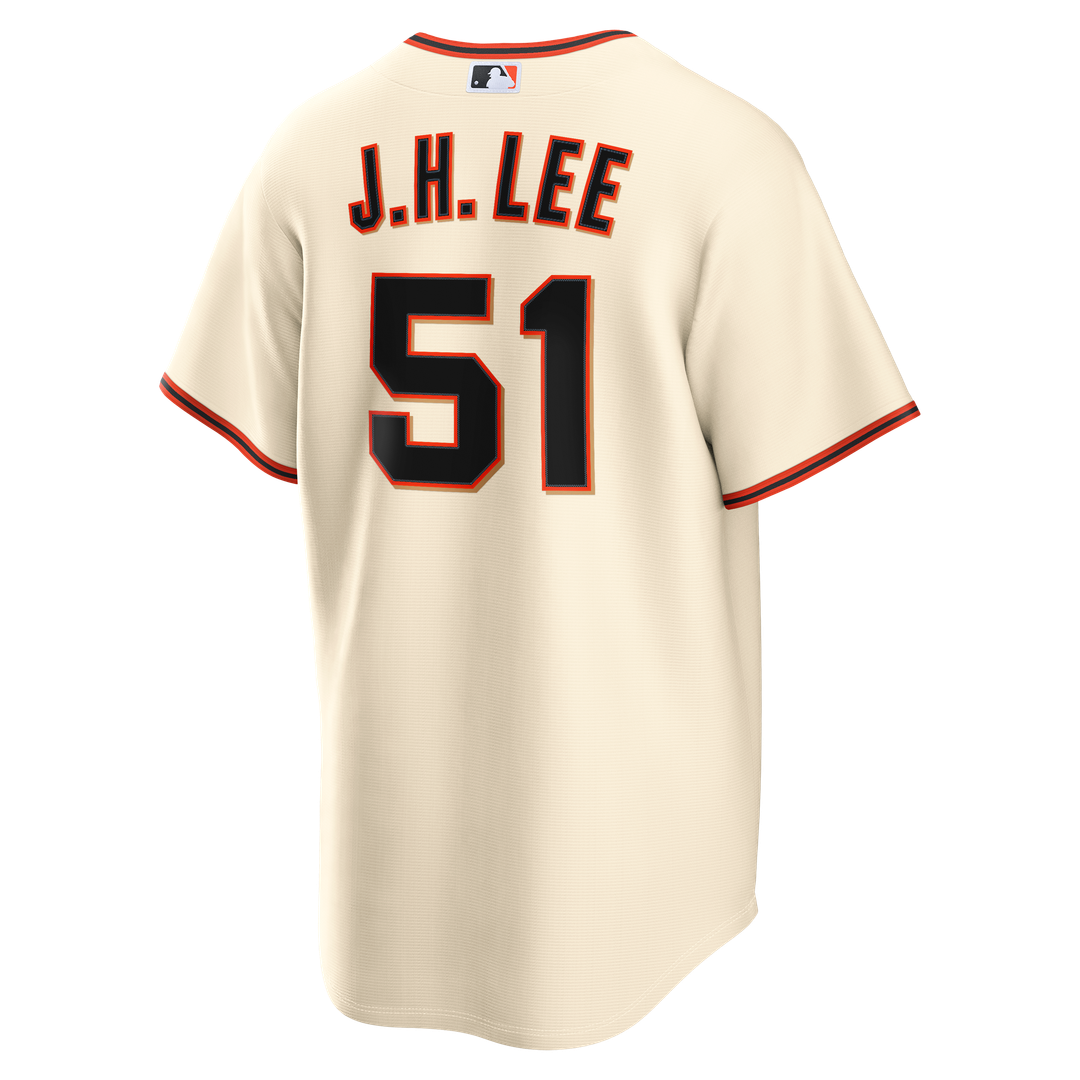 San Francisco Giants Jung Hoo Lee | Nike Cream Home Replica Jersey