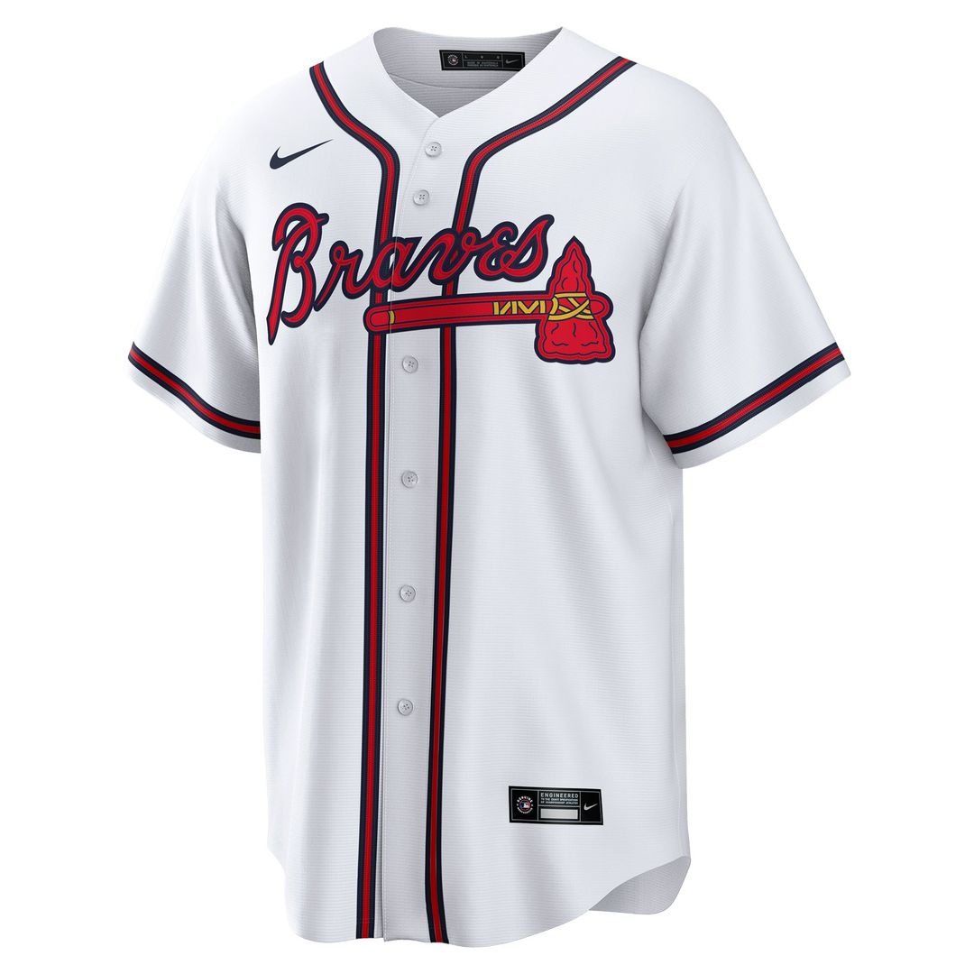 Atlanta Braves Joe Jiménez | Nike White Home Replica Player Jersey