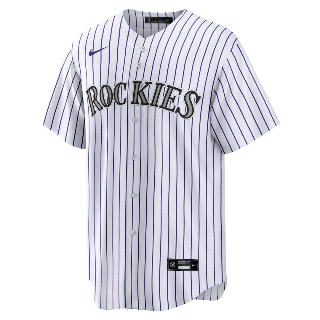 Colorado Rockies | Nike White Home Blank Replica Jersey