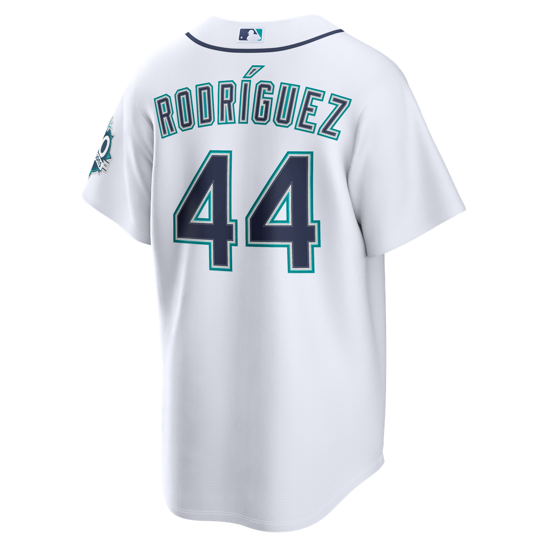 Seattle Mariners Julio Rodríguez | Nike Teal Alternate Stadium 50th Season Patch Jersey