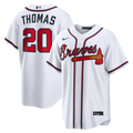 Atlanta Braves Lane Thomas | Nike White Home Replica Jersey