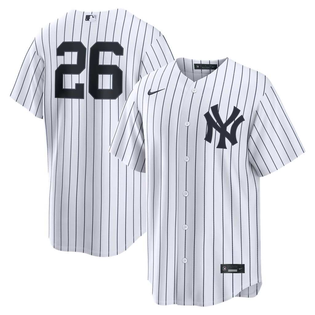 New York Yankees Luis García Jr. | Nike White Home Replica Jersey