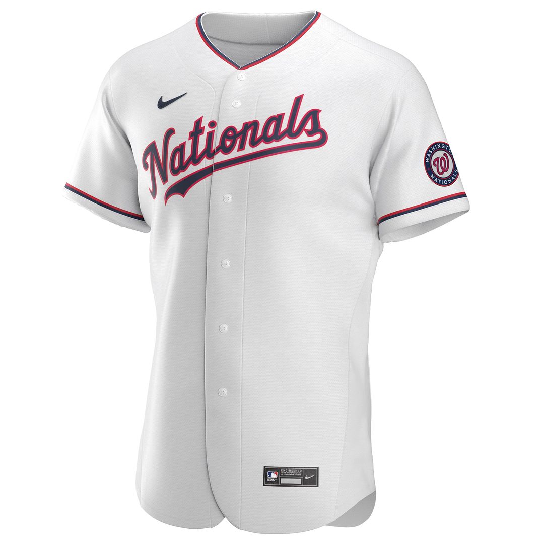 Washington Nationals | Nike White Alternate Authentic Team Jersey