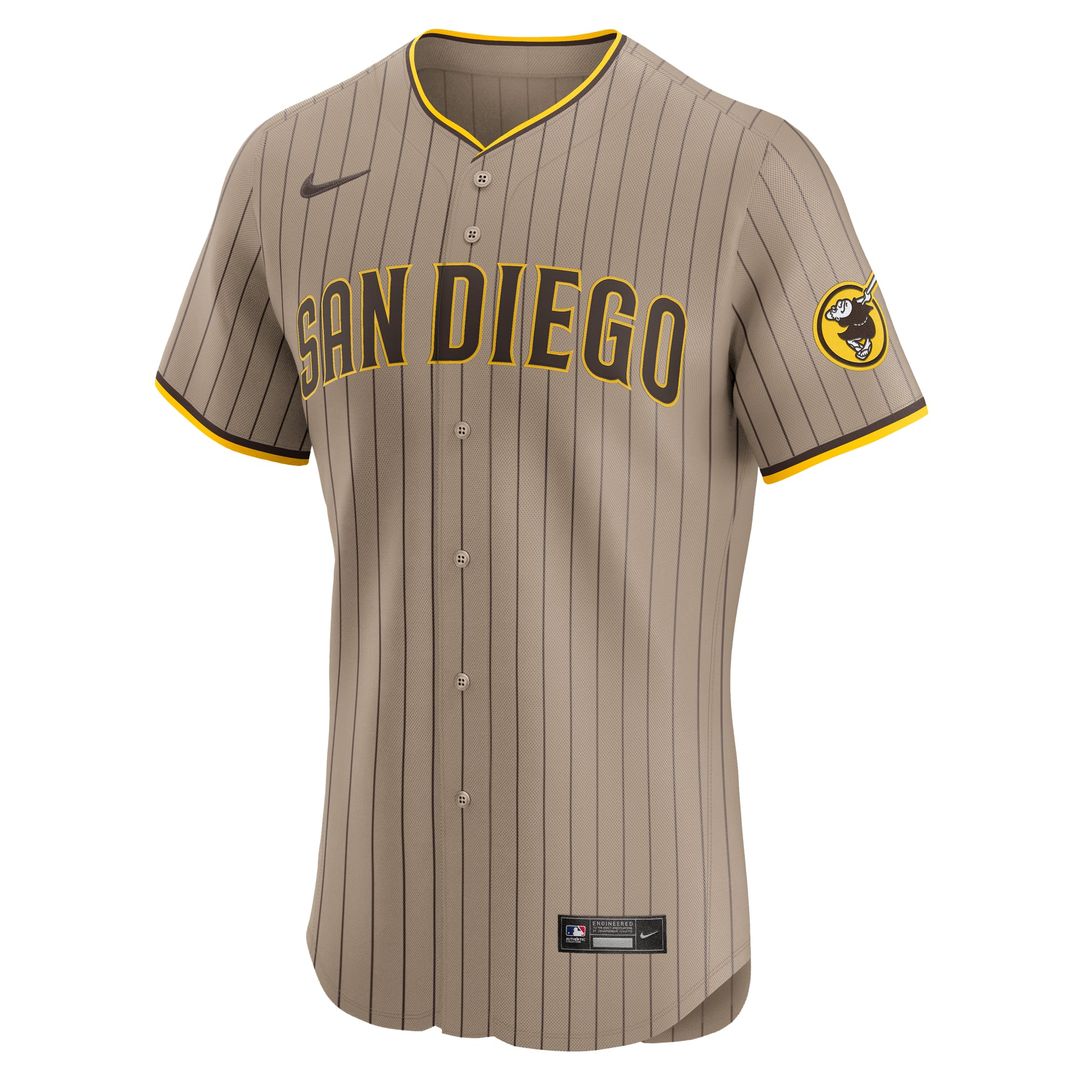 San Diego Padres Fernando Tatis Jr. | Nike Khaki Sand Elite Jersey