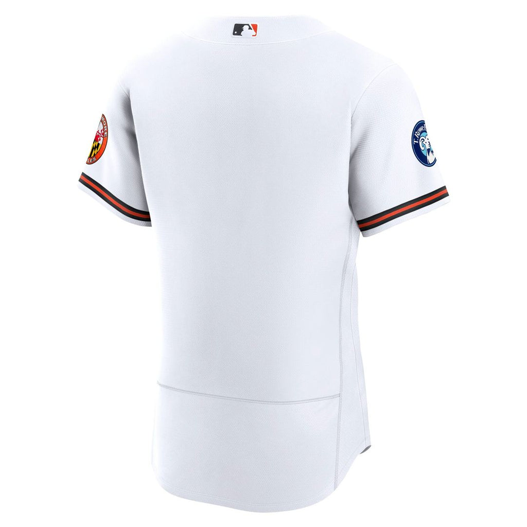 Baltimore Orioles | Nike White Home Sponsor Patch Authentic Jersey