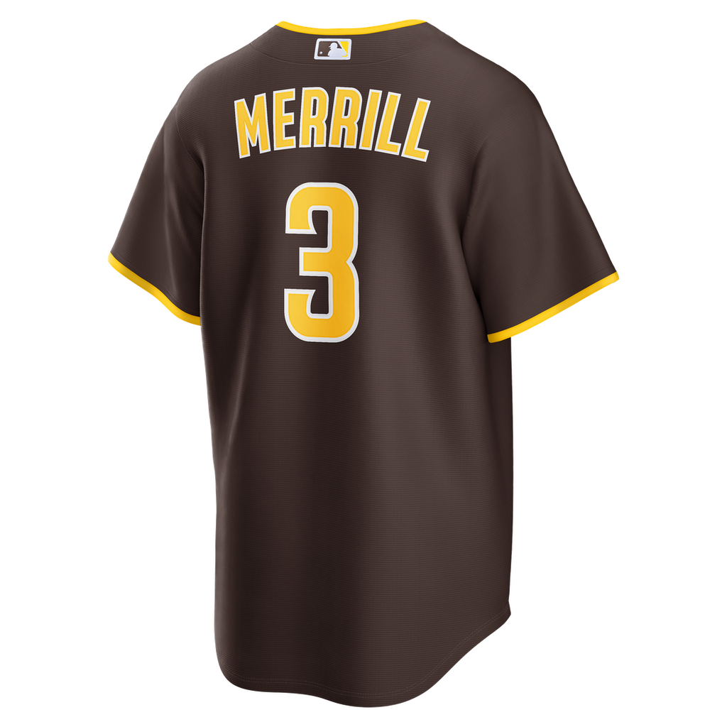 San Diego Padres Jackson Merrill | Nike Sand Alternate Replica Jersey