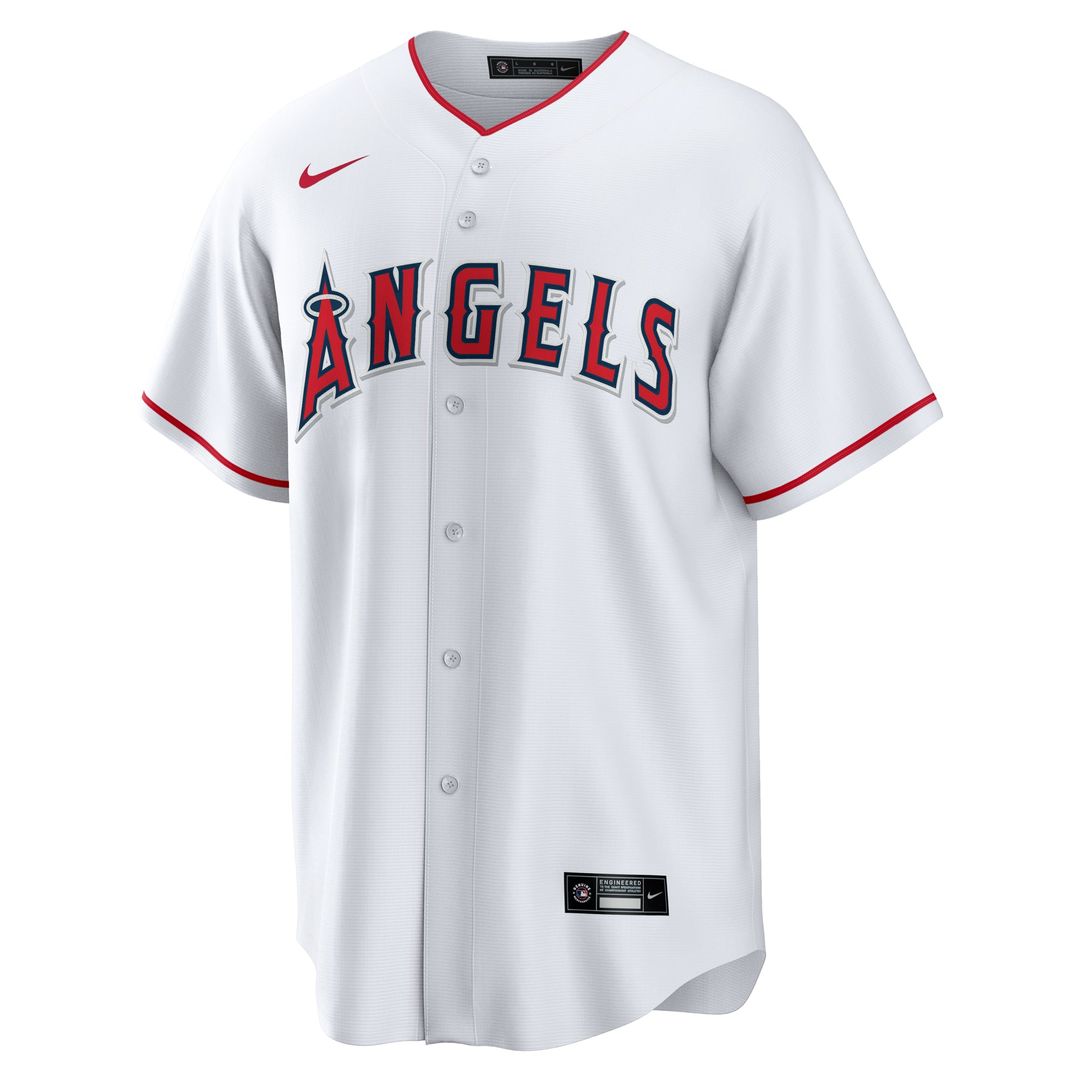 Los Angeles Angels | Nike White #1 Groom Home Replica Jersey