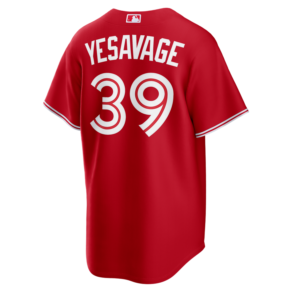 Toronto Blue Jays Trey Yesavage | Nike Red Canada Day Replica Jersey