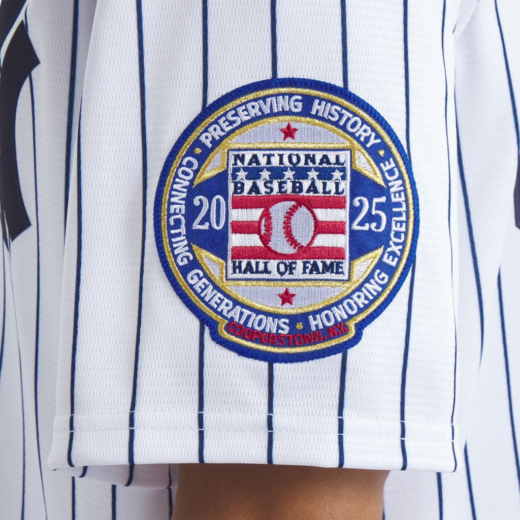 New York Yankees CC Sabathia | Nike White 2025 Baseball Hall of Fame Name & Number Retired Replica Jersey