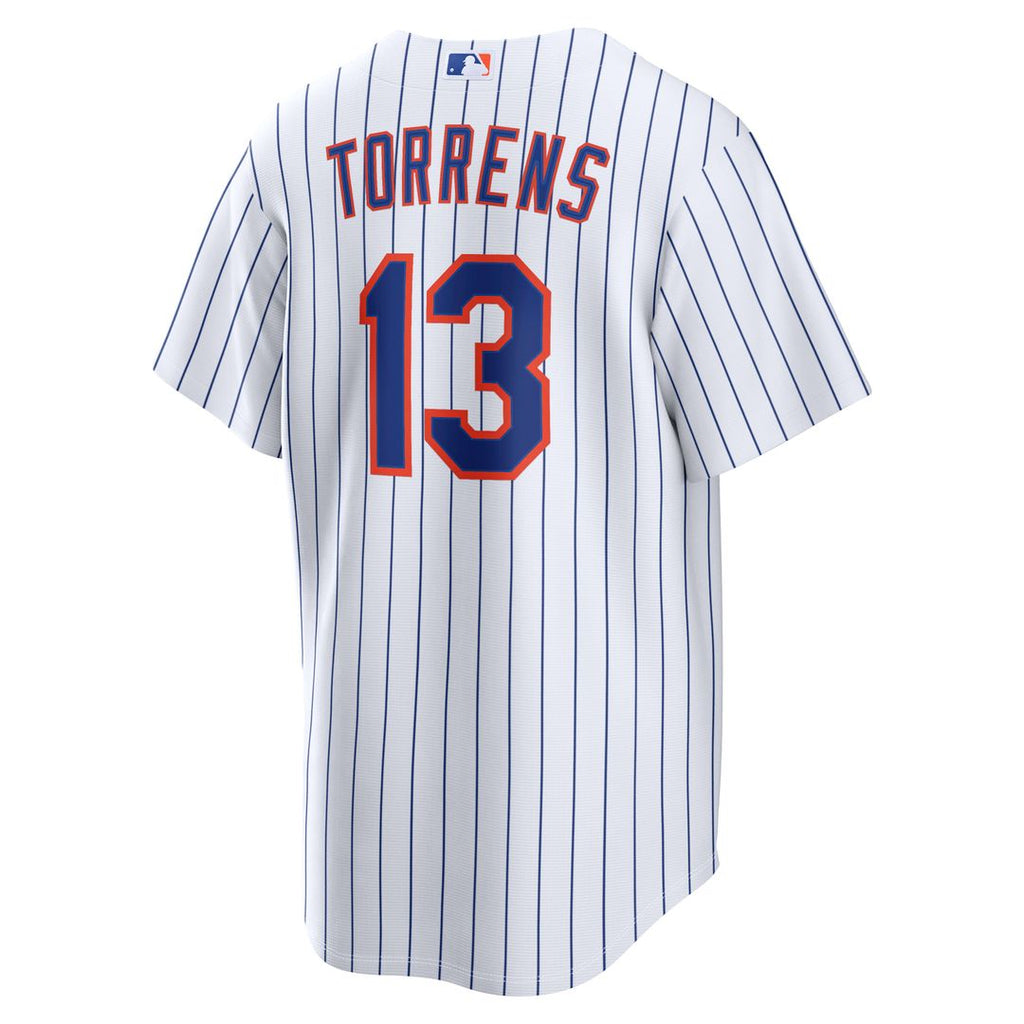 New York Mets Luis Torrens | Nike White Home Replica Jersey