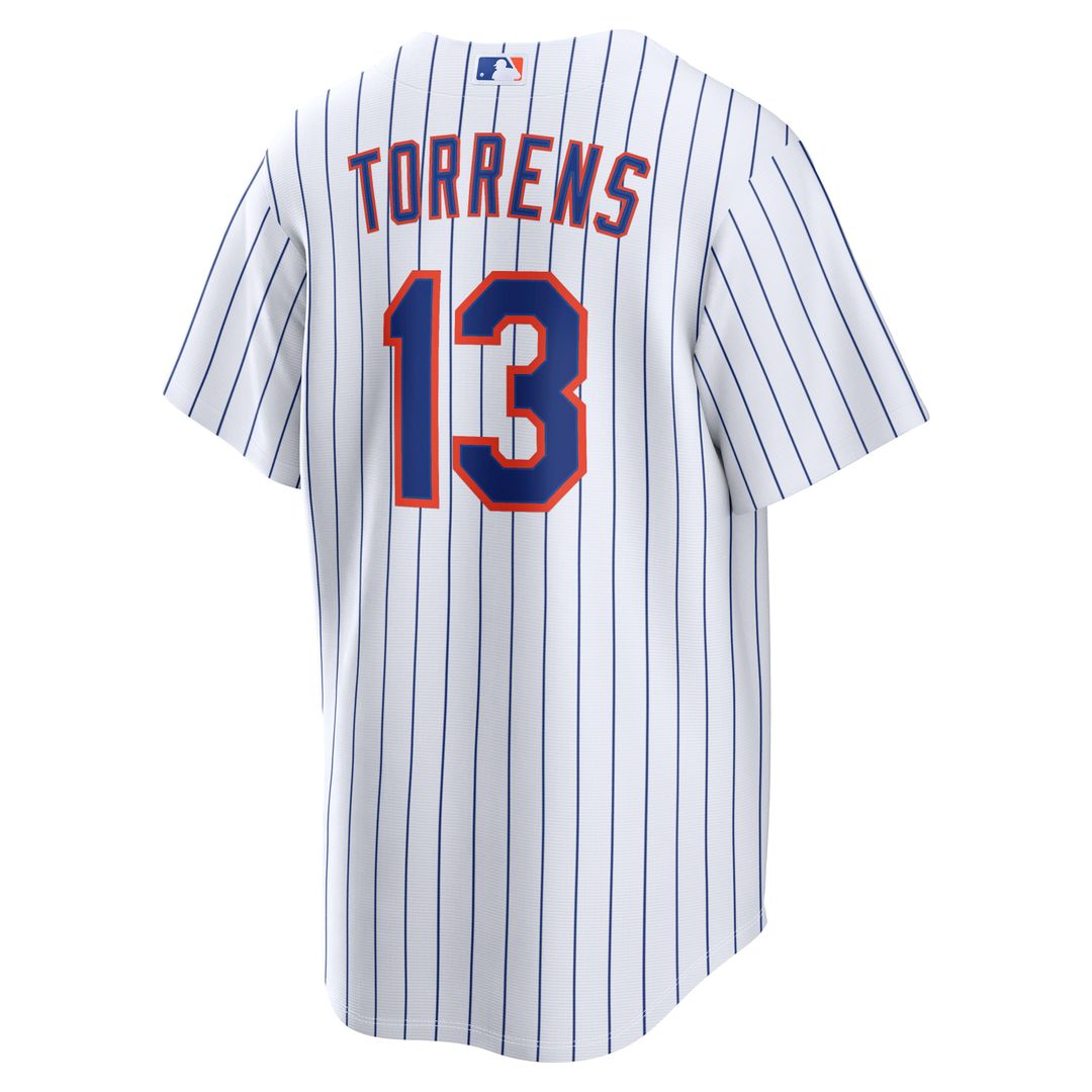 New York Mets Luis Torrens | Nike White Home Replica Jersey