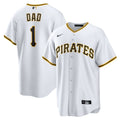 Pittsburgh Pirates | Nike White #1 Dad Home Replica Jersey