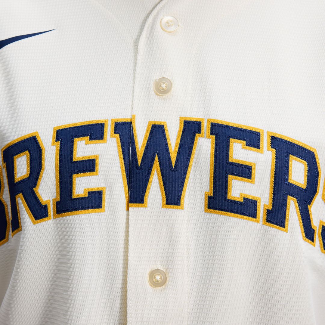 Milwaukee Brewers | Nike Cream Home Replica Team Jersey