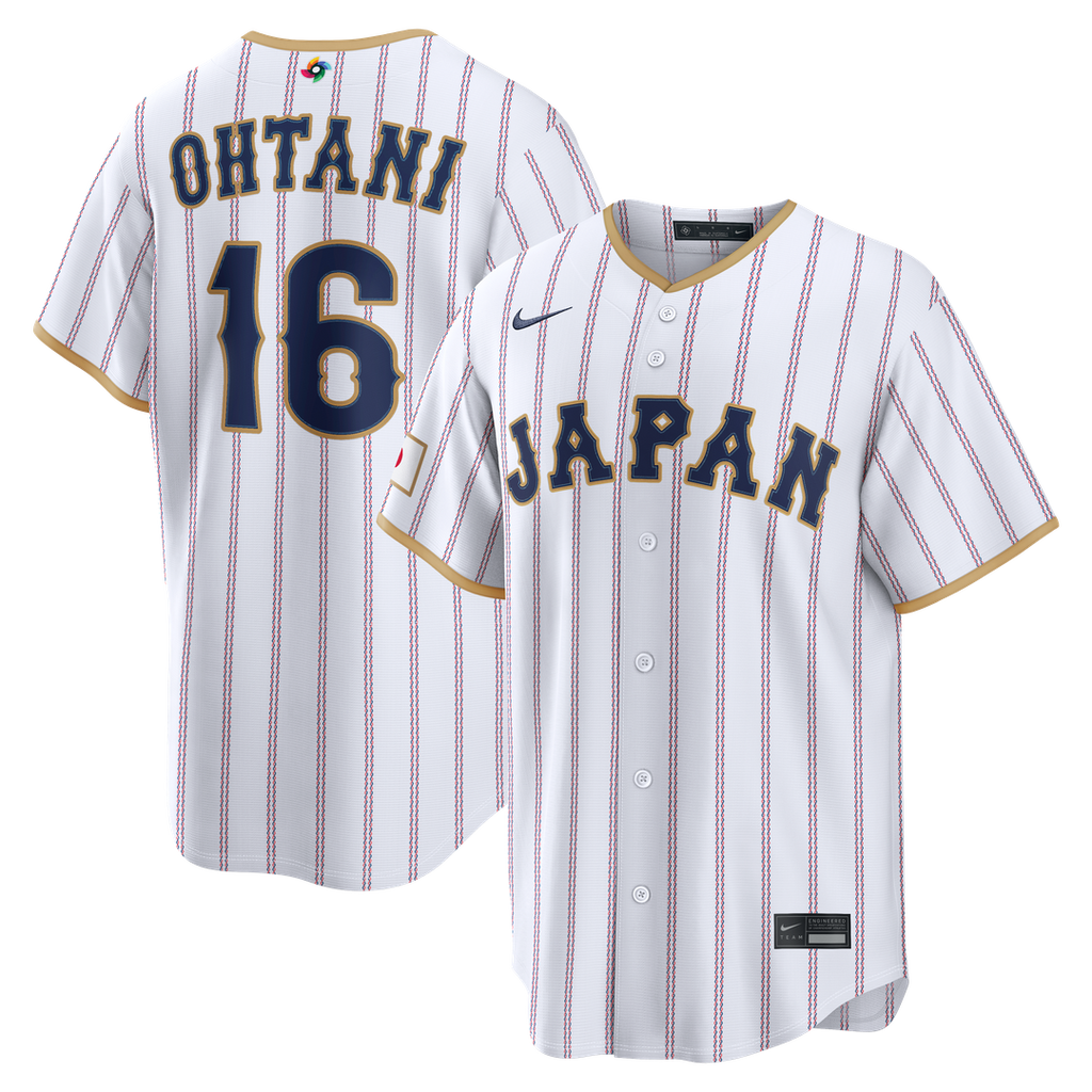 Japan Baseball Shohei Ohtani | Nike White 2026 World Baseball Classic Home Stadium Jersey