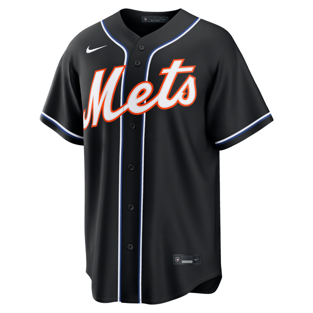 New York Mets Juan Soto | Nike Fashion Replica Black Out Jersey