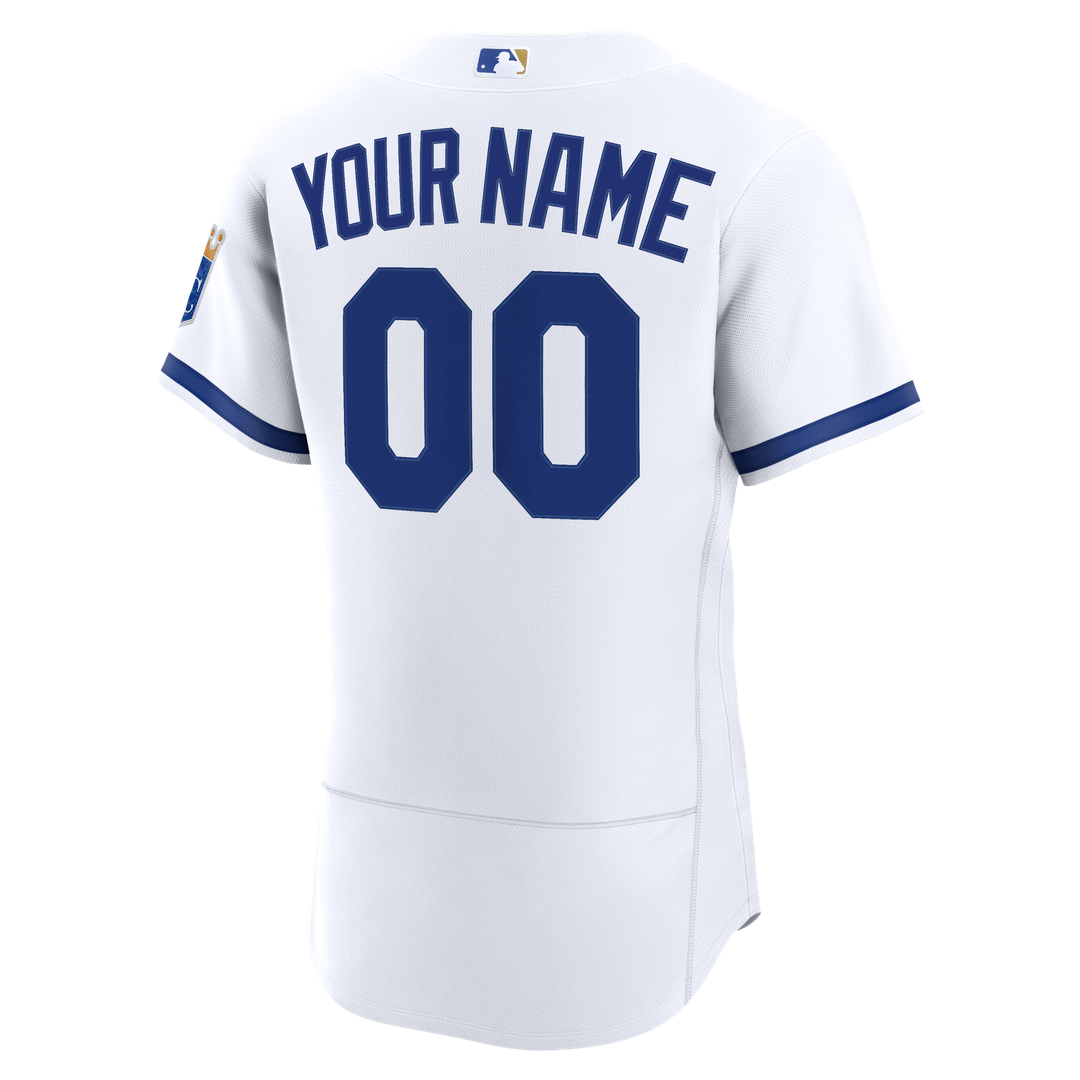 Kansas City Royals | Nike White Home Authentic Custom Jersey