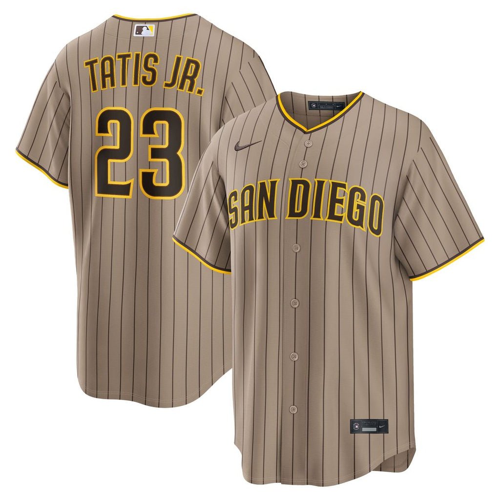 San Diego Padres Fernando Tatis Jr. | Nike Brown Road Replica Jersey