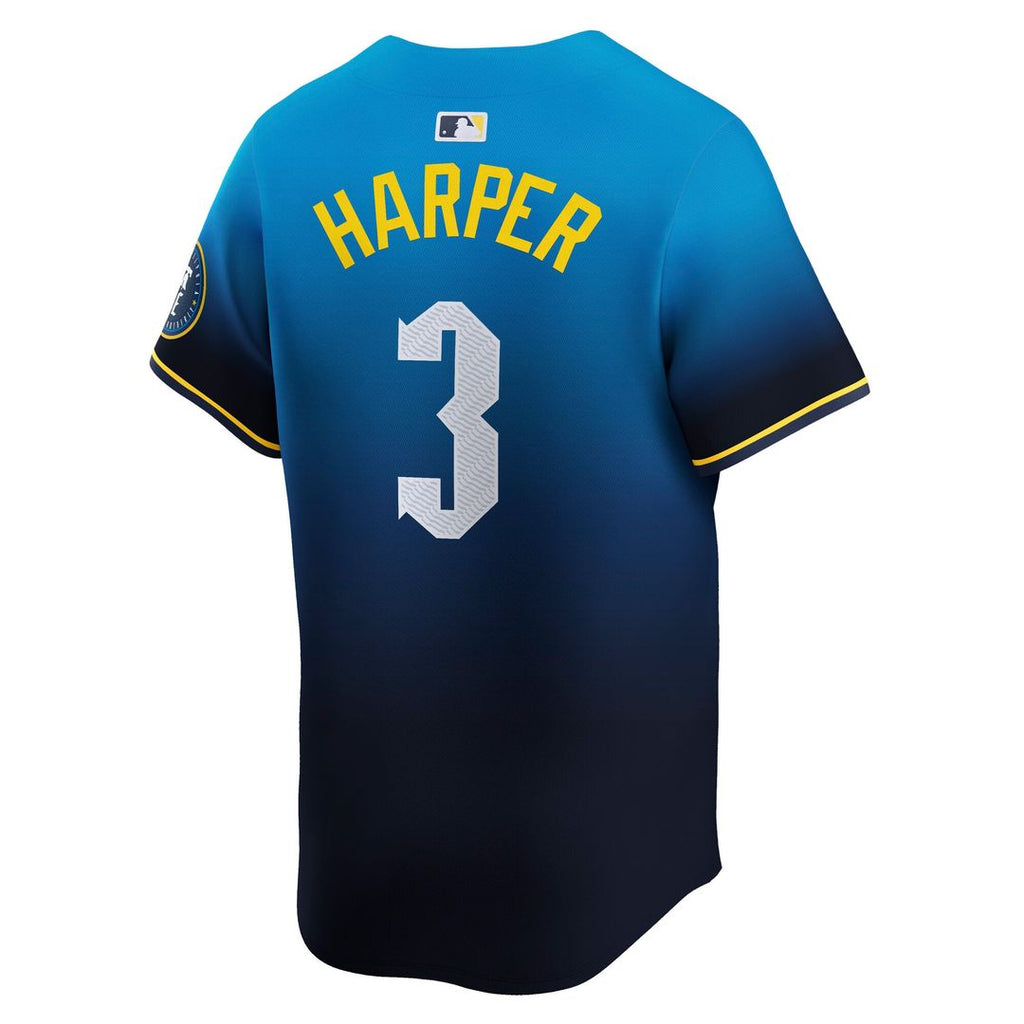Philadelphia Phillies Bryce Harper | Nike Blue City Connect Limited Player Jersey