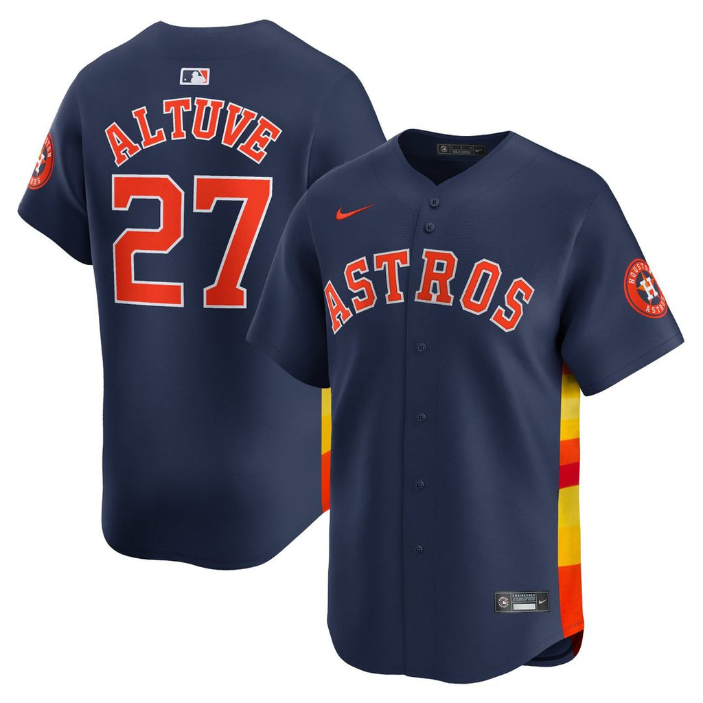 Houston Astros Jose Altuve | Nike Navy Alternate Limited Player Jersey
