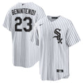 Chicago White Sox Andrew Benintendi | Nike White/Black Home Official Player Jersey