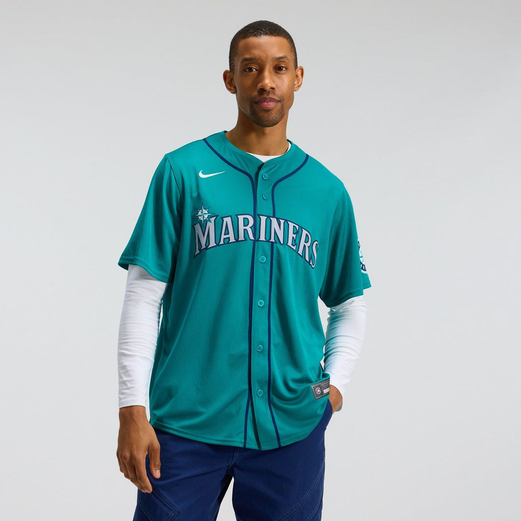 Seattle Mariners Cal Raleigh | Nike Teal Alternate Limited Jersey
