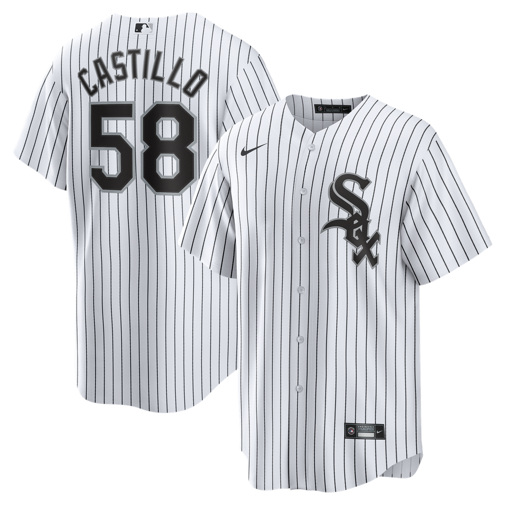 Chicago White Sox Luis Castillo | Nike White Home Replica Jersey