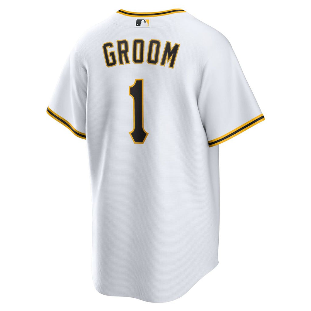 Pittsburgh Pirates | Nike White #1 Groom Home Replica Jersey