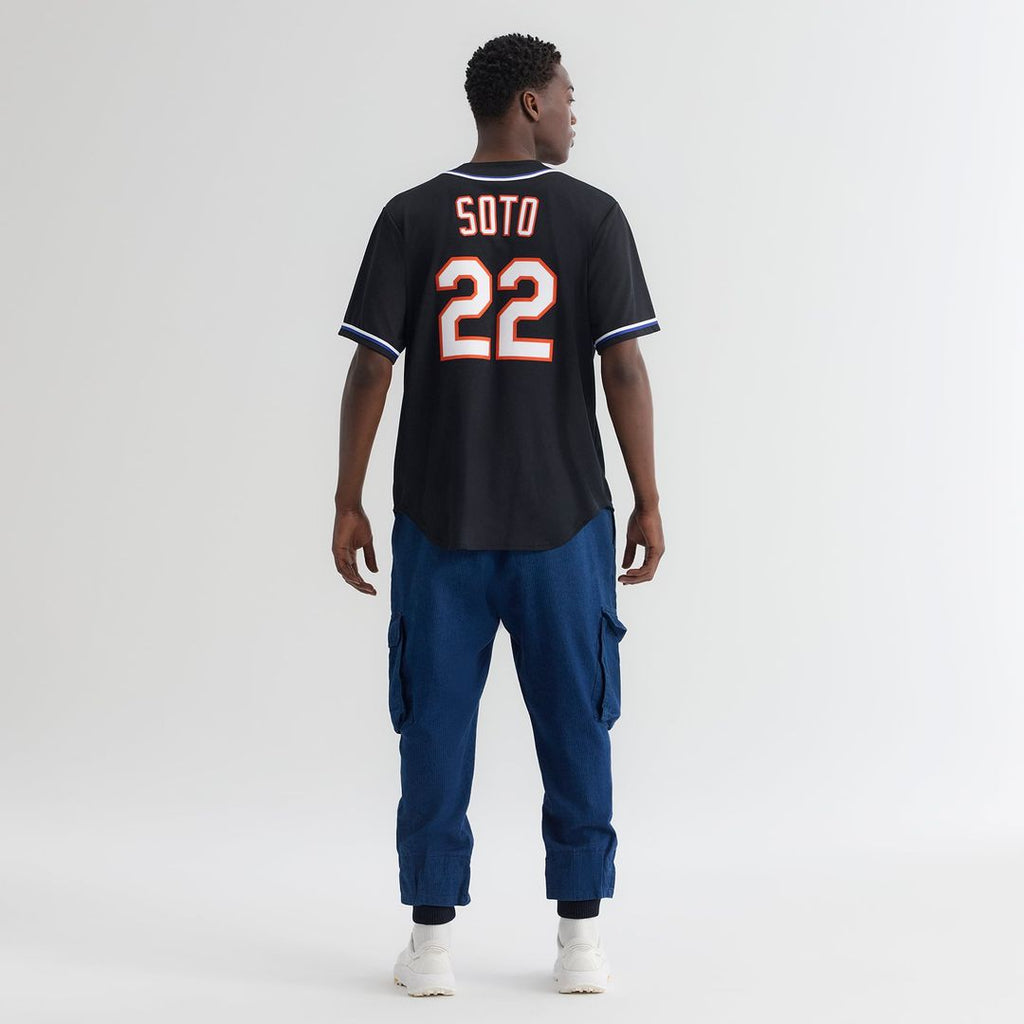 New York Mets Juan Soto | Nike Fashion Replica Black Out Jersey
