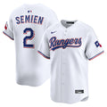 Texas Rangers Marcus Semien | Nike White Home Limited Player Jersey