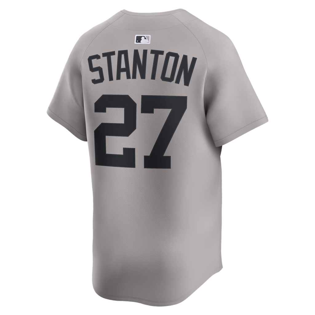 New York Yankees Giancarlo Stanton | Nike Gray Road Limited Jersey