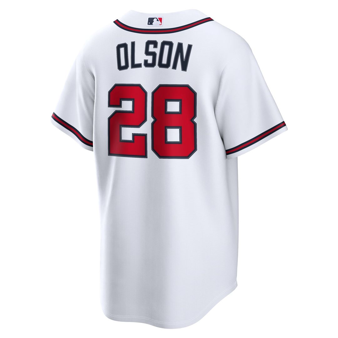 Atlanta Braves Matt Olson | Nike White Home Replica Jersey