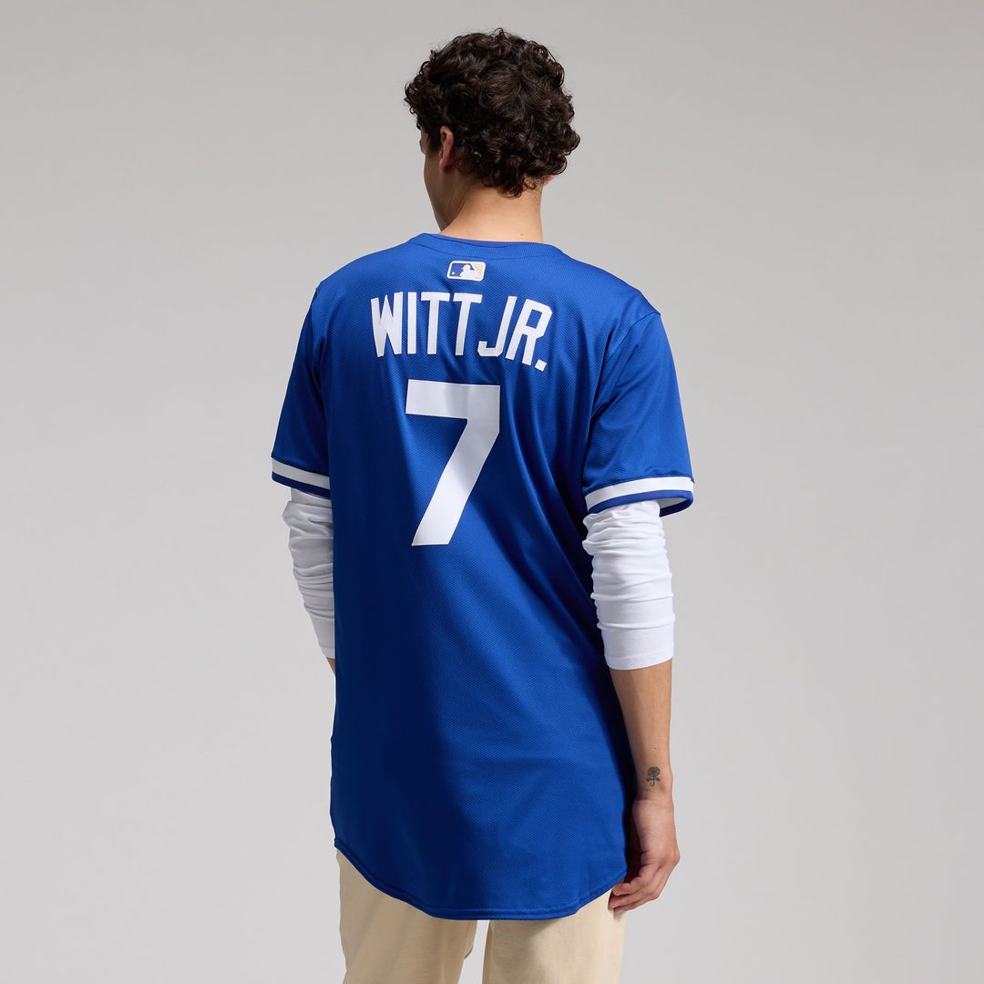 Kansas City Royals Bobby Witt Jr. | Nike White Home Elite Player Jersey