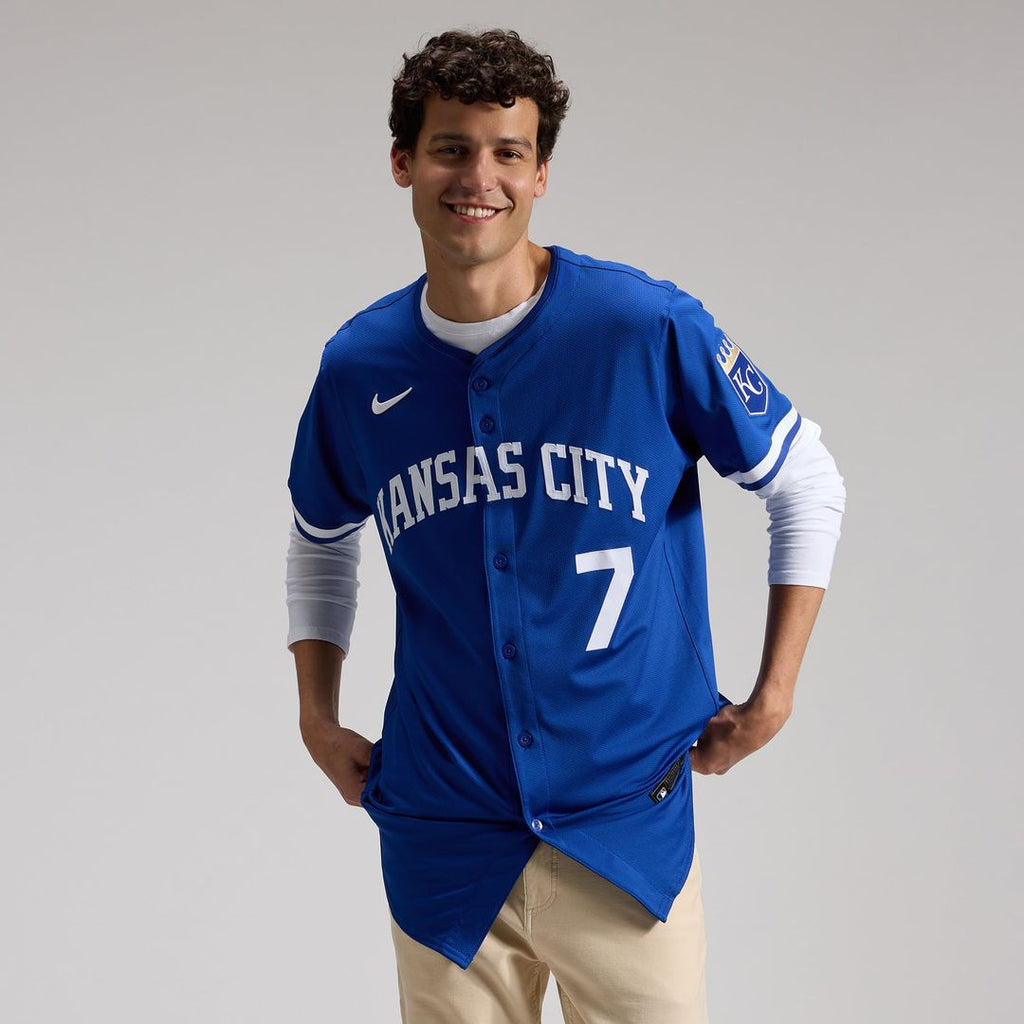 Kansas City Royals Bobby Witt Jr. | Nike Royal Alternate 2 Elite Player Jersey