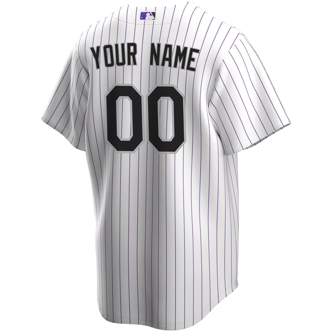 Colorado Rockies | Nike White Home Replica Custom Jersey